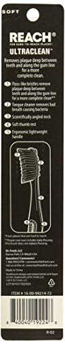  Ultraclean Soft Toothbrush for Perfect Oral Hygiene - Assorted Colors
| Reach Ultraclean Soft Toothbrush with Free Trav
