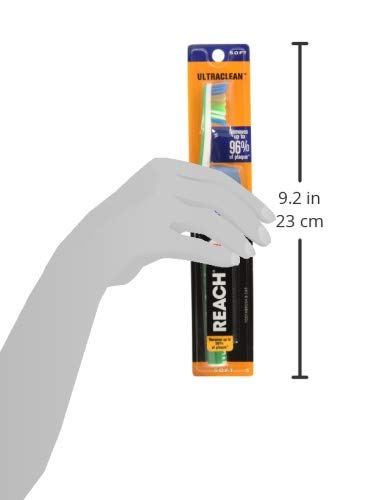 Ultraclean Soft Toothbrush for Perfect Oral Hygiene - Assorted Colors
| Reach Ultraclean Soft Toothbrush with Free Trav