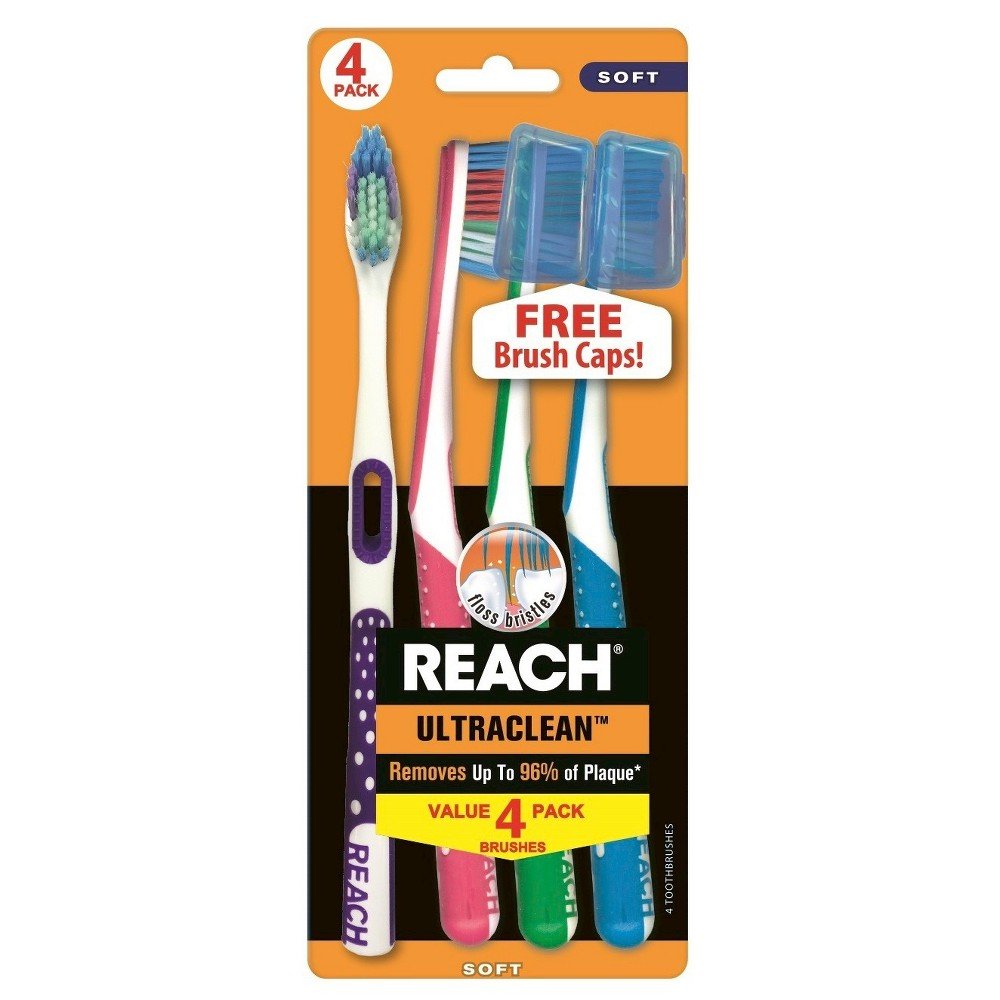 reach toothbrushes soft